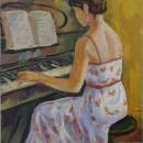 Ольга за фортепиано